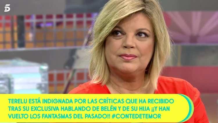 Terelu Campos, muy preocupada por su hija / Telecinco.es