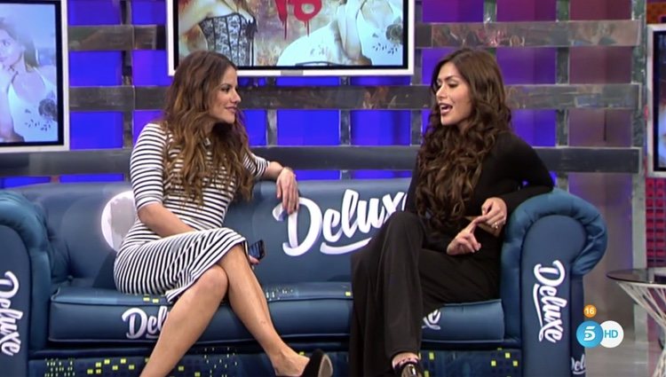 Mónica Hoyos y Miriam Saavedra se enfrentan en 'Sábado Deluxe' | Foto: Telecinco.es