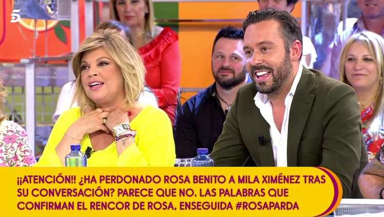 Terelu Campos y Kike Calleja insisten en que solo son amigos / Telecinco.es