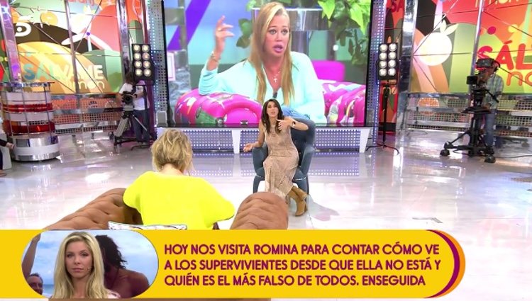 Terelu Campos y sus confesiones en 'Sálvame' / Foto: Telecinco.es