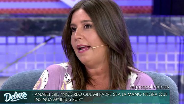 Anabel ha cargado tanto contra su padre como contra María Jesús Ruiz / Telecinco.es