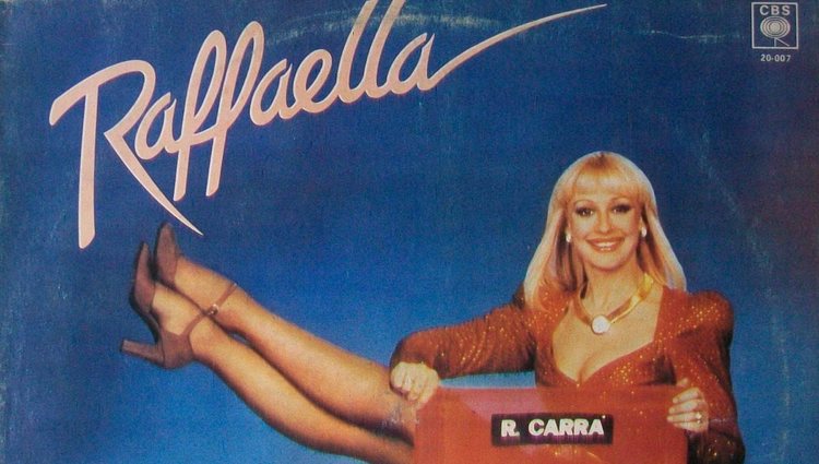 Portada del primer disco de Raffaella Carrà (1970)