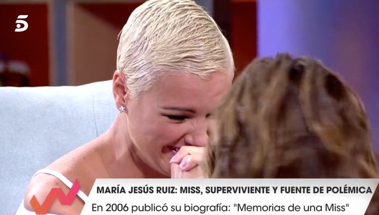 María Jesús Ruiz llorando / Foto: telecinco.es