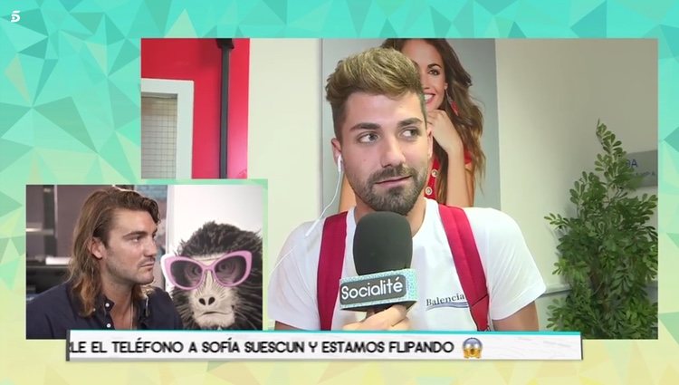 Alejandro Albalá y Logan Sampedro discutiendo en 'Socialité / Telecinco.es
