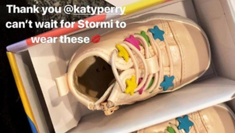 Las zapatillas que Katy Perry ha regalado a Stormi Webster