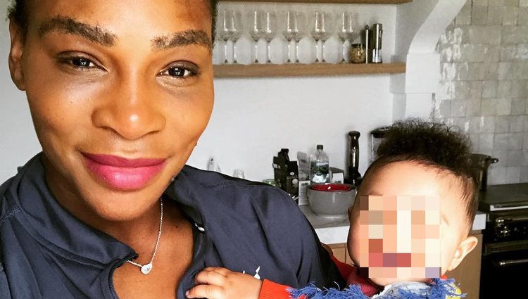 Serena Williams suele compartir fotos de su pequeña en Instagram