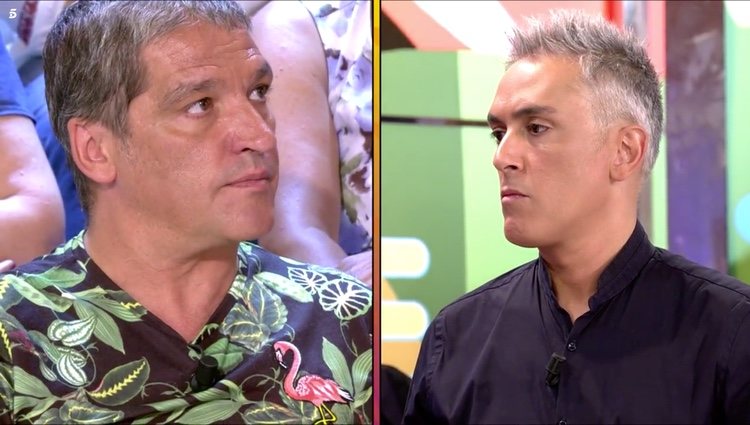 Gustavo González y Kiko Hernández enfrentados en 'Sálvame' / Telecinco.es