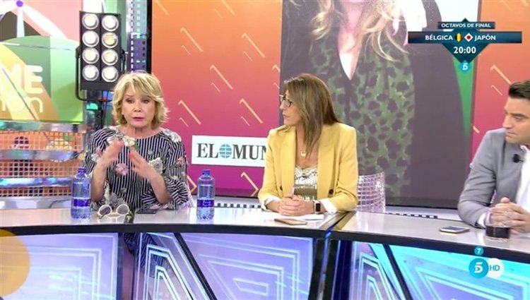 Mila Ximénez y Paz Padilla debatiendo en 'Sálvame' / Telecinco.es