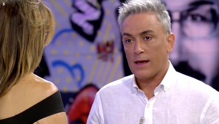 Kiko Hernández habla en nombre de Antonio Tejado en 'Sálvame' / Telecinco.es