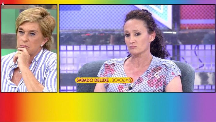 Chelo García Cortés y Dulce Delapiedra se enfrentan en 'Sálvame' / Telecinco.es