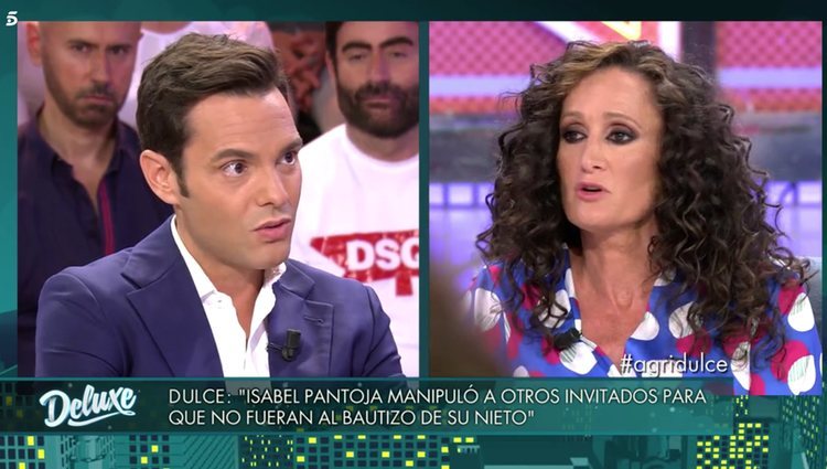 Dulce habló sobre la mala relación de los Pantoja / Telecinco.es