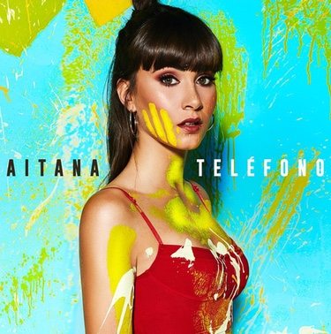 Portada del single 'Telefóno' de Aitana
