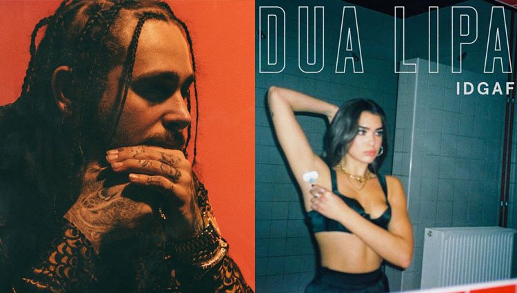 Post Malone O Dua Lipa, a quién prefieres como Artista Revelación