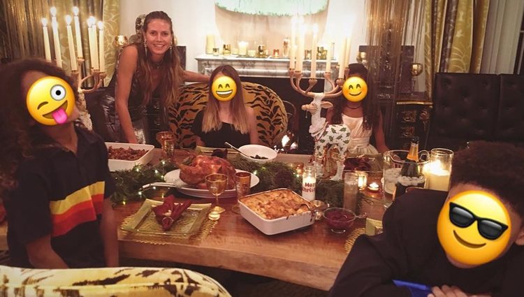 Heidi Klum intenta mantener al máximo el anonimato de sus hijos / Instagram