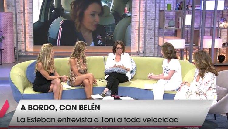 Toñi Moreno pidió a María Teresa Campos poder entrevistarla / Telecinco.es