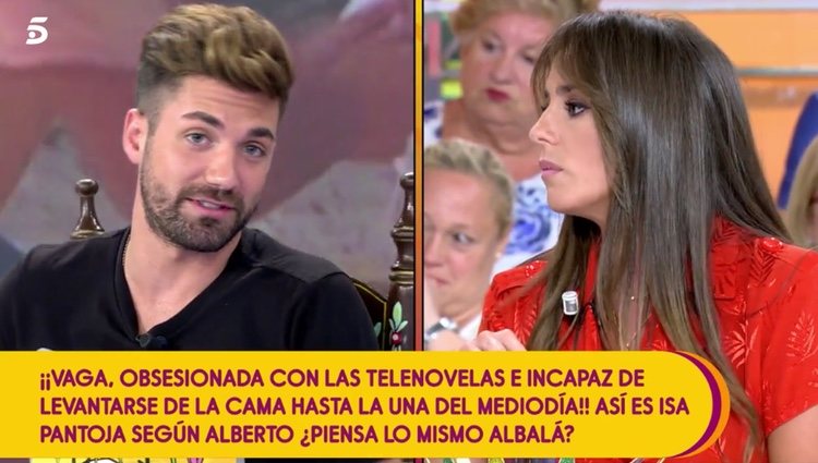 Alejandro Albalá y Anabel Pantoja discutiendo / Foto: Telecinco.es