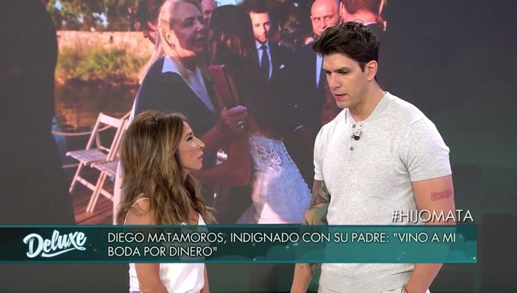 Diego Matamoros asegura que su padre cobró por ir a su boda / Telecinco.es
