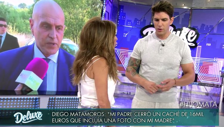 Diego Matamoros aseguró que este era el final de la relación con su padre / Telecinco.es