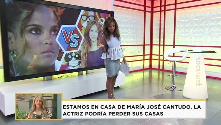 María Patiño respondió a Gloria Camila a través del programa / Telecinco.es