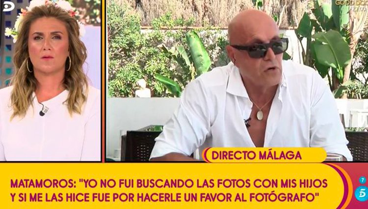 Kiko Matamoros habla de su hijo en 'Sálvame' / Telecinco.es