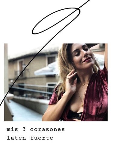 Blanca Suárez en su Instagram Stories