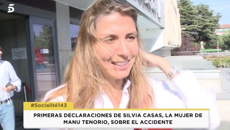 Silvia Casas hablando sobre su marido / Foto: telecinco.es