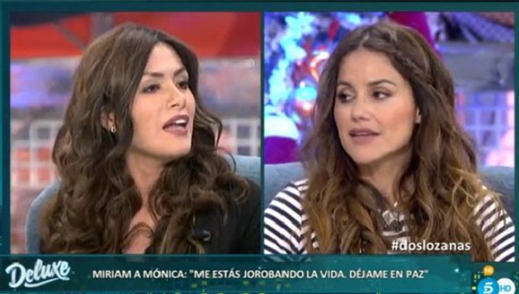 Mónica Hoyos y Miriam Saavedra en 'Sábado Deluxe'