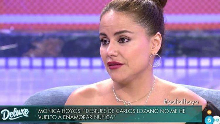 Mónica Hoyos durante una entrevista en 'Sábado Deluxe' | telecinco.es