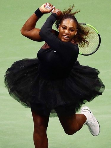 Nueva indumentaria de Serena Williams | Foto: Instagram Virgil Abloh