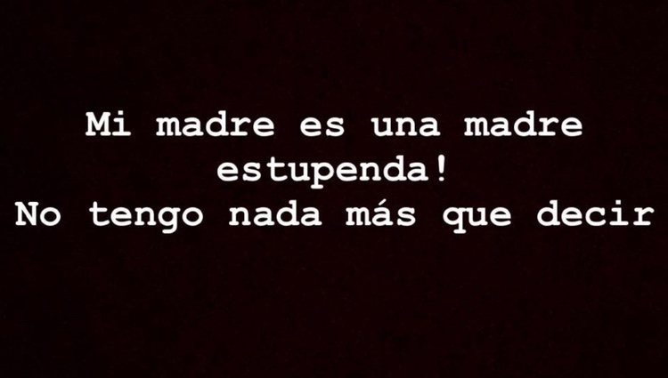El mensaje de Alejandra Rubio / Instagram