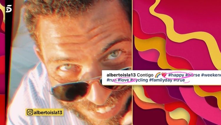 Alberto Isla ilusionado en su Instagram / Foto: Telecinco.es