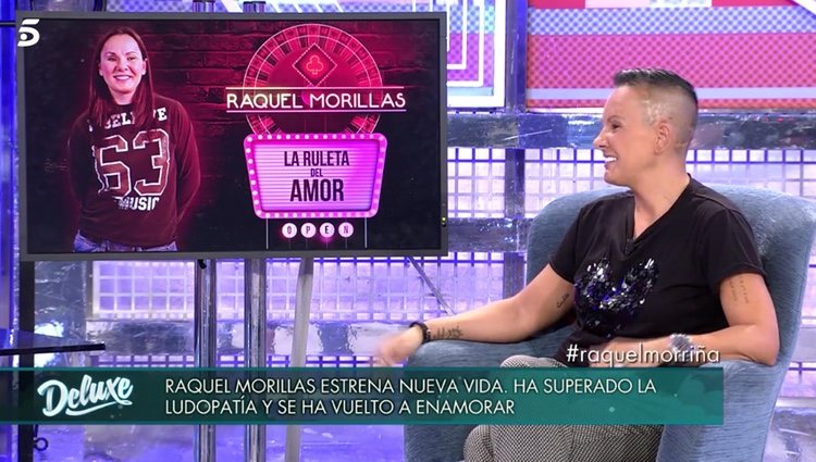 Raquel Morrillas explica su vida amorosa en 'Sábado Deluxe' / Foto: Telecinco.es