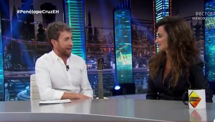 Penélope Cruz durante su entrevista en 'El Hormiguero' / Foto: Antena 3