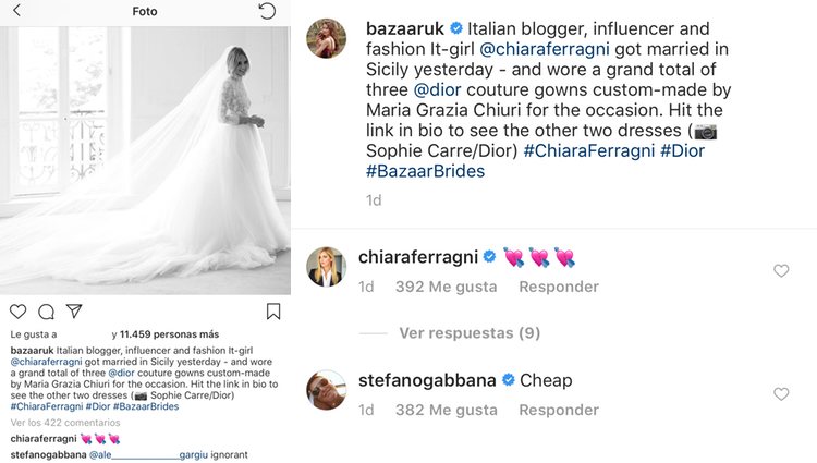 El diseñador decidió menospreciar el traje firmado por Dior / Foto: Instagram