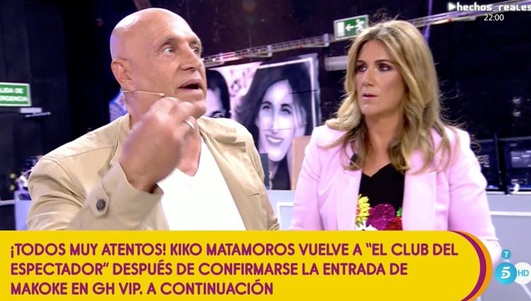Kiko Matamoros, enfadado con la situación / Foto: telecinco.es