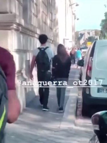 Ana Guerra y Miguel Ángel Muñoz por París / Instagram