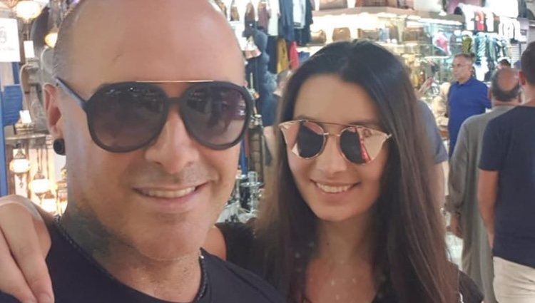 Dinio García con su novia en Turquía / Instagram