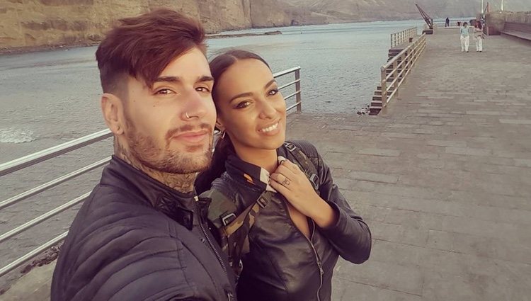Iván con su novia de vacaciones / Instagram