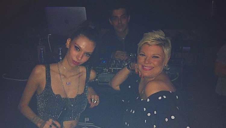 Terelu de fiesta con su hija y el novio de esta / Instagram Alejandra Rubio