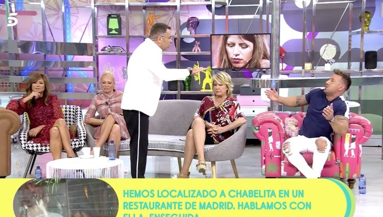 Jorge Javier Vázquez y Rafa Mora ya protagonizaron un intenso enfrentamiento por el tema de los Pantoja - Telecinco.es