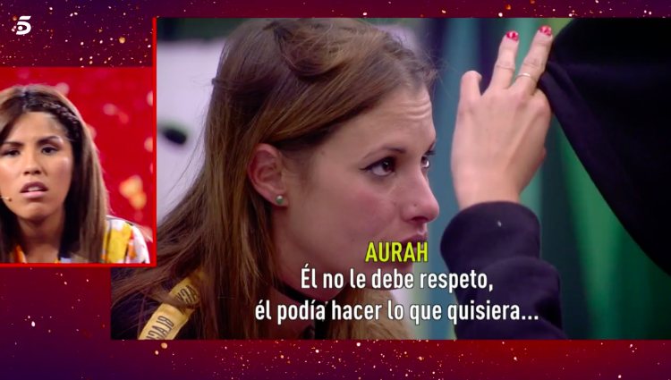 Aurah reprende la actitud de Techi tras acostarse con el exnovio de su amiga | telecinco.es