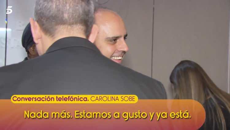 Carolina Sobe hablando de su relación con Julio Ruz / Telecinco.es