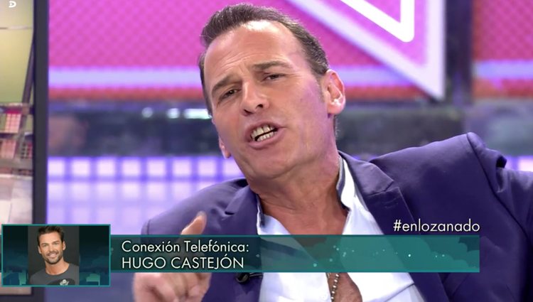 Hugo Castejón dejó a Carlos Lozano con la palabra en la boca / Foto: Telecinco