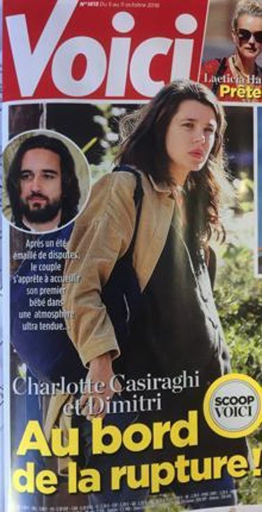 Carlota Casiraghi y Dimitri Rassam ocupan la portada de varios tabloides