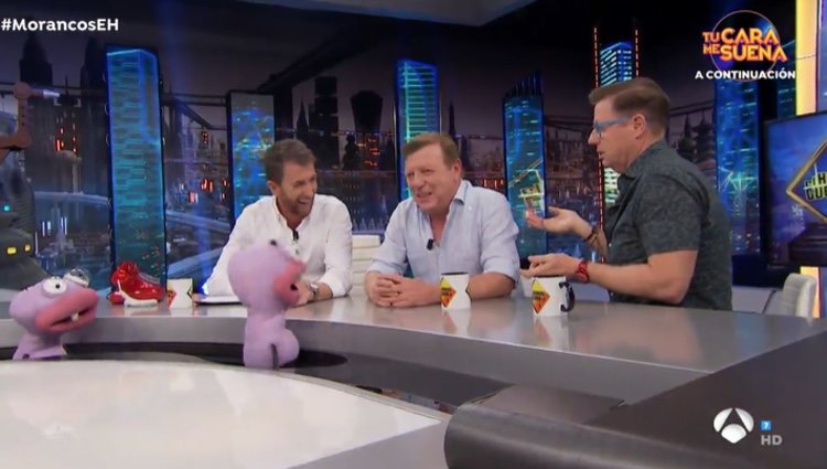 La diversión y risas no faltaron durante su visita al programa de Pablo Motos - Antena3.com