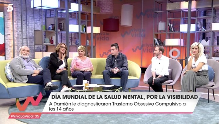 La presentadora se ha abierto tras escuchar diferentes testimonios y ha confesado que tuvo depresión/ Telecinco.es