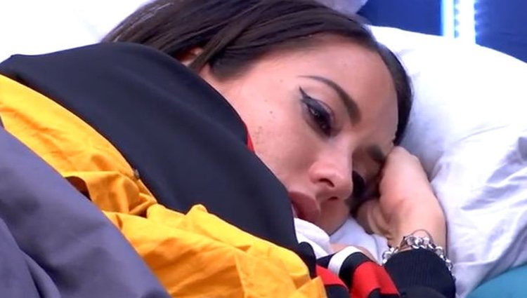 Aurah llora tras su ruptura con Suso / Foto: telecinco.es