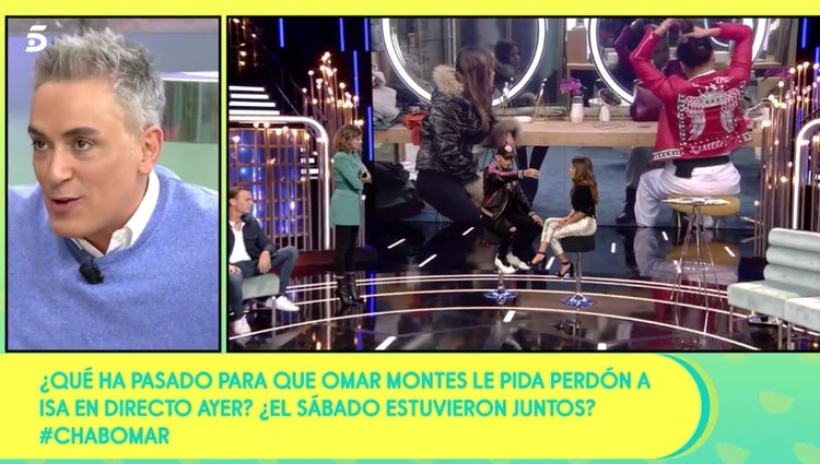 Kiko Hernández hablando sobre Omar Montes / Foto: Telecinco.es