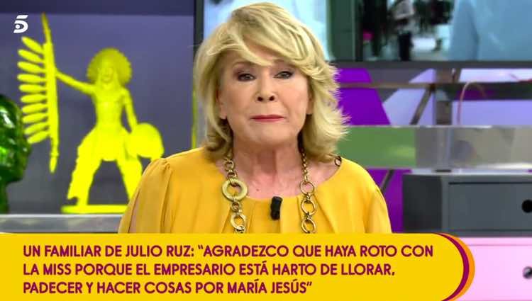 Mila Ximénez cargando contra María Jesús Ruiz / Telecinco.es