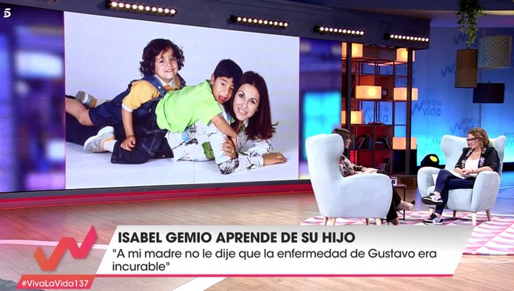 Isabel Gemio ha hablado de la enfermedad degenerativa de su hijo / Foto: Telecinco